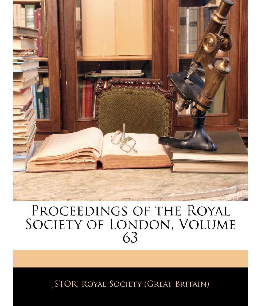 Proceedings of the Royal Society of London, Volume 63 Buy Proceedings of the Royal Society of