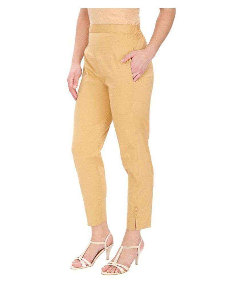 cotton lycra pants