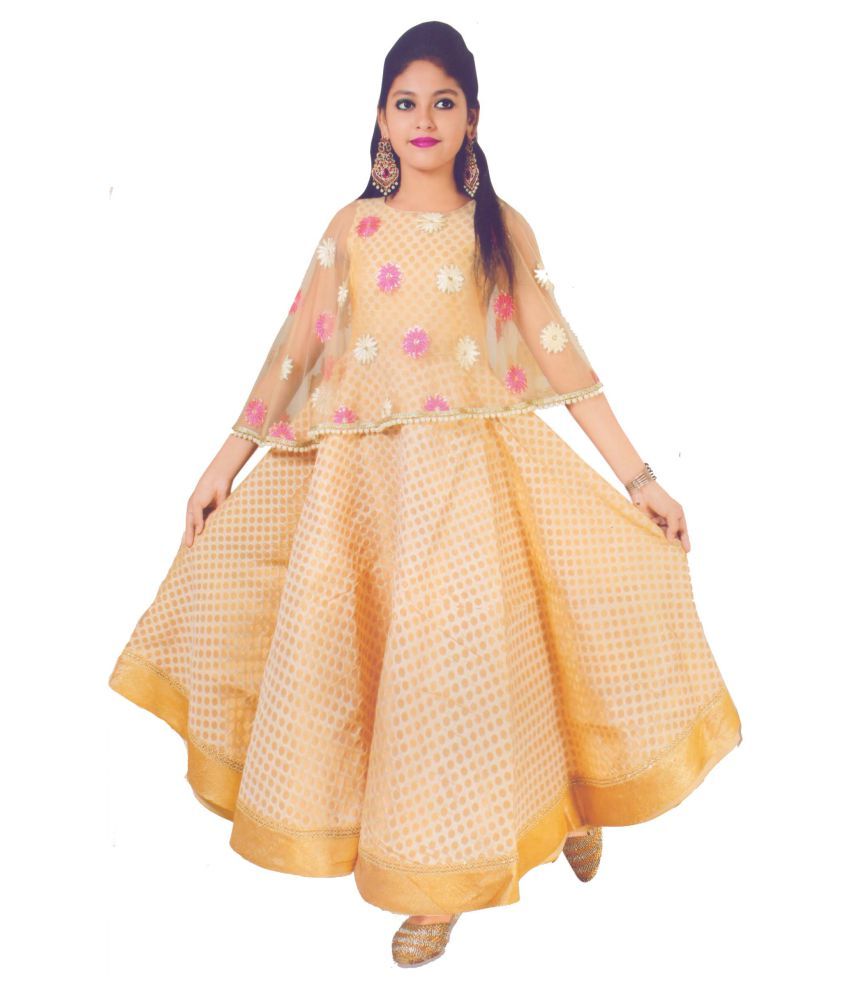 floor length frock