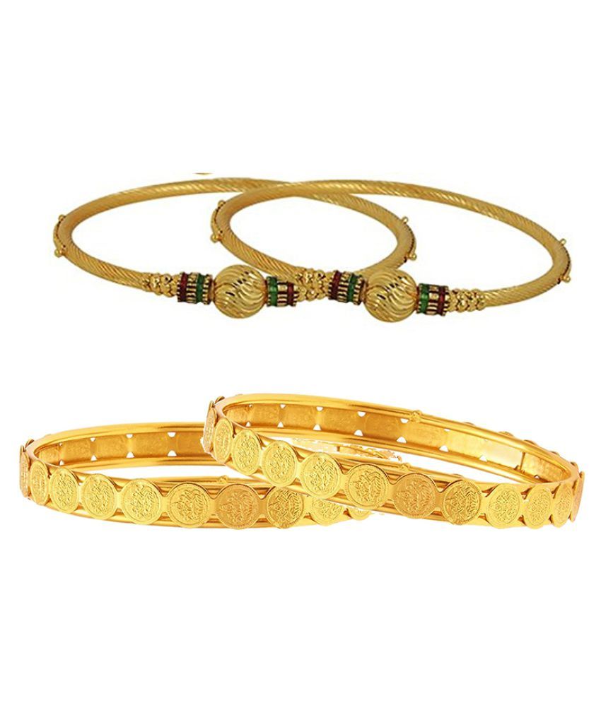     			YouBella Fashion Jewellery Stylish Bangles Combo for Girls and Women