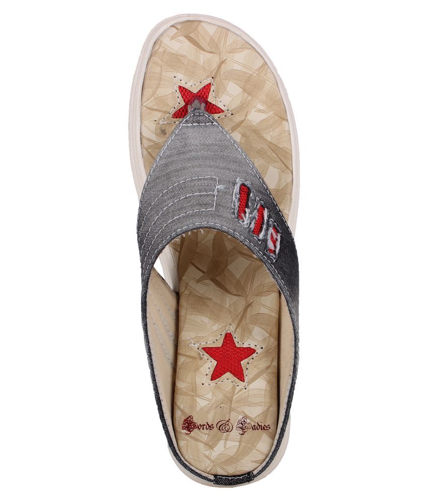 cheap gray flats