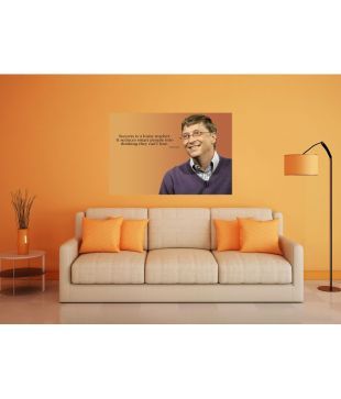 Booksreuse Bill Gates Motivational Quotes Paper Wall Poster Booksreuse Bill Gates Motivational Quotes Paper Wall Poster