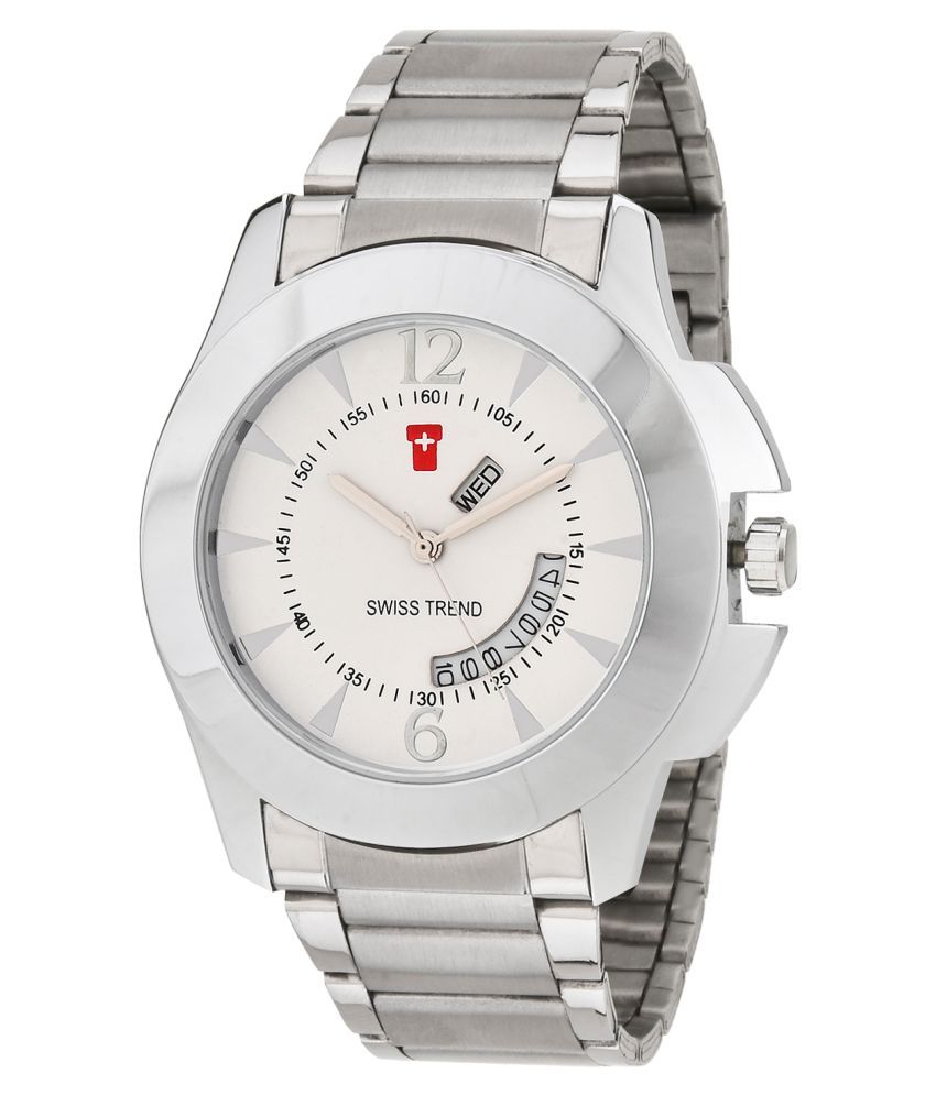 Swiss Trend ST2166 Exclusive Day And Date Analog Watch For Men Buy