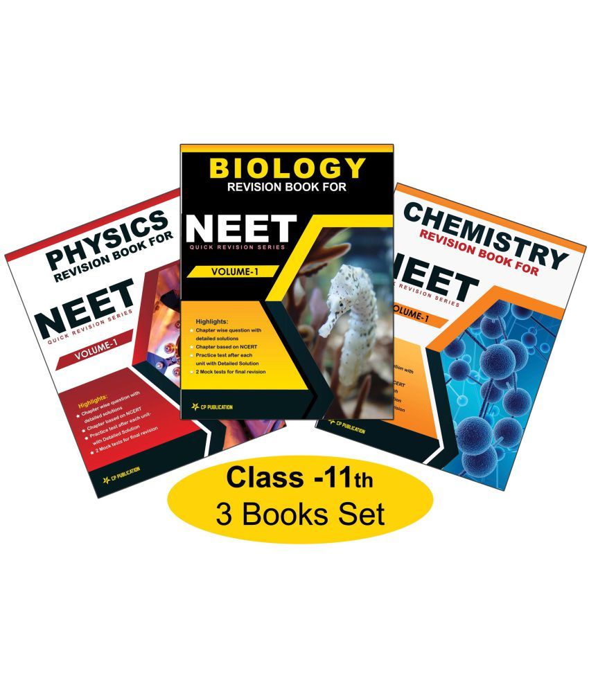 Books For Neet Preparation Class 11