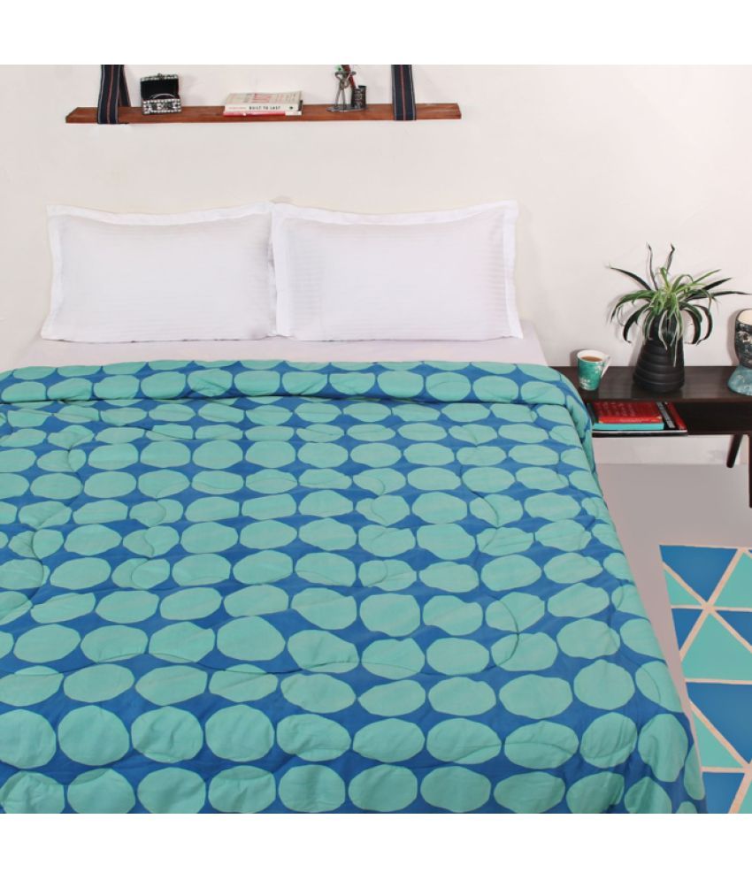 Portico Double Cotton Printed Multi Comforter Buy Portico Double