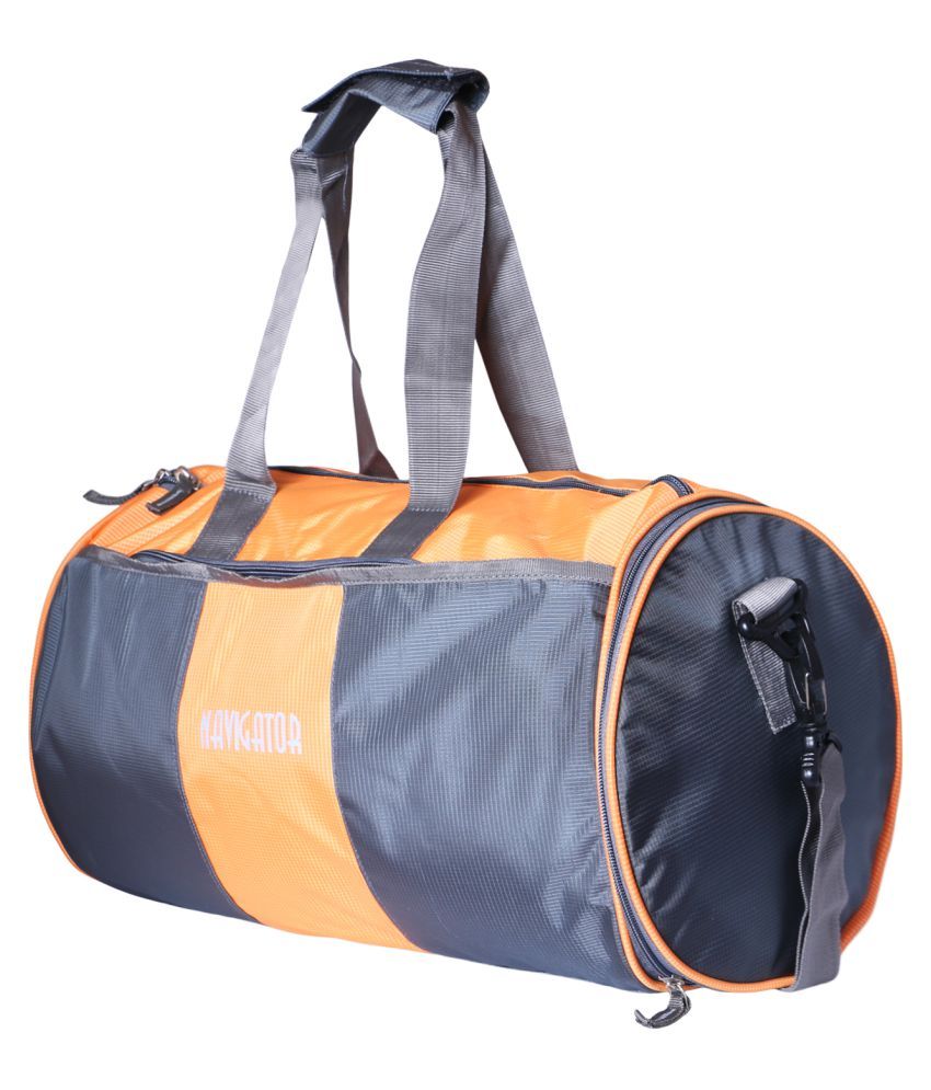 duffle bag orange