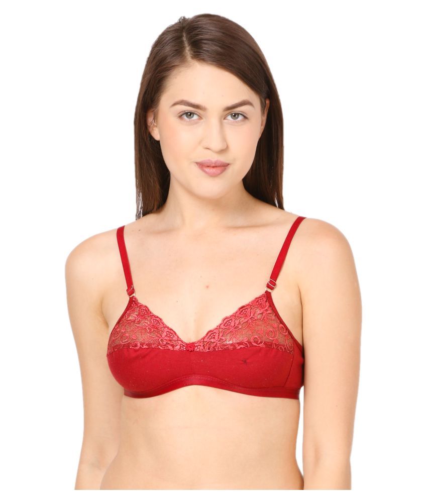 Miss Rose Net/Mesh Cupless Bra available at SnapDeal for Rs.199