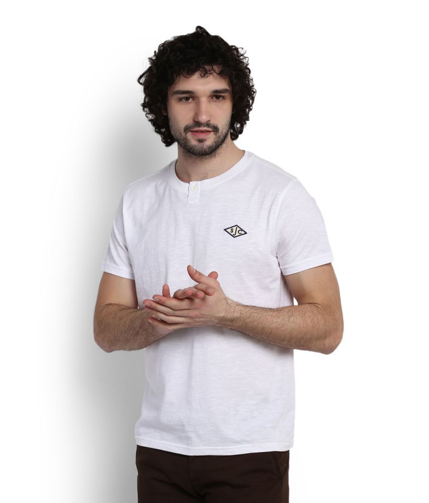 allen solly t shirts white