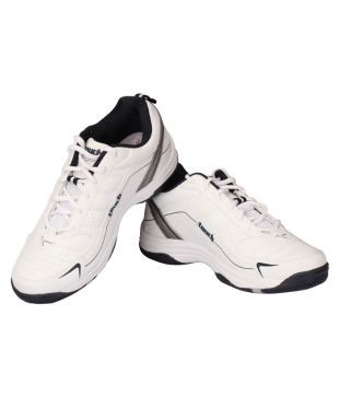 lakhani white sports shoes