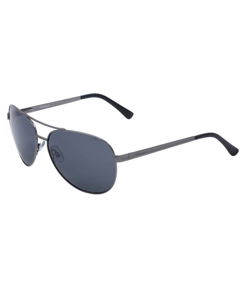 Polaroid - Grey Pilot Sunglasses ( p4400a-b9w ) - Buy Polaroid - Grey ...