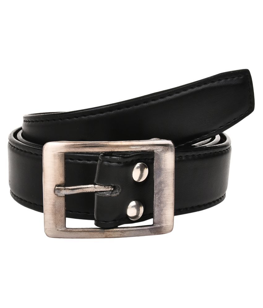 Creature Black PU Casual Belts: Buy Online at Low Price in India - Snapdeal