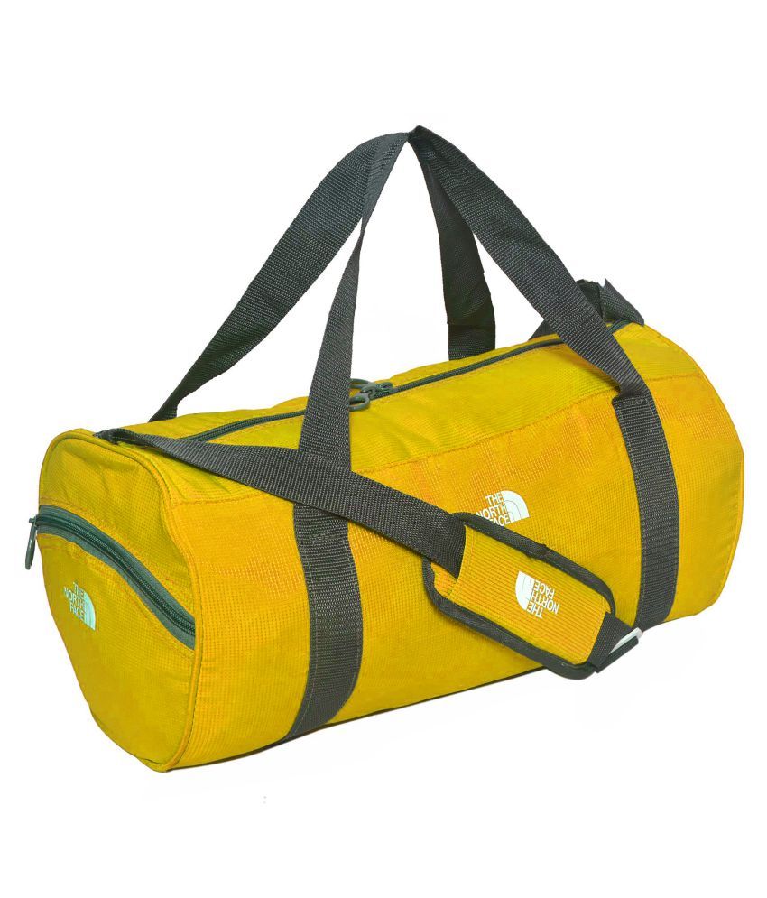 Gene Yellow Medium Fabric Gym Bag Buy Gene Yellow Medium Fabric Gym