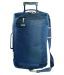 Timus Cameroon 55 Cm Blue 2 Wheel Duffle Trolley For Travel Cabin Luggage