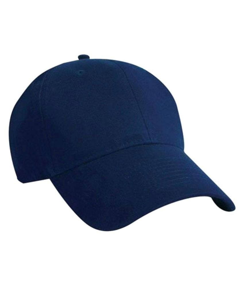     			Tahiro Blue Cotton Cap for Boys For Men - Pack of 1