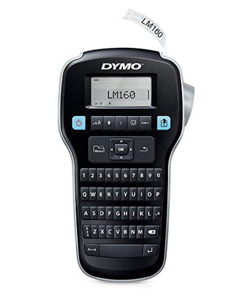     			Dymo LM 160 Plastic Labeling Tapes (Black)