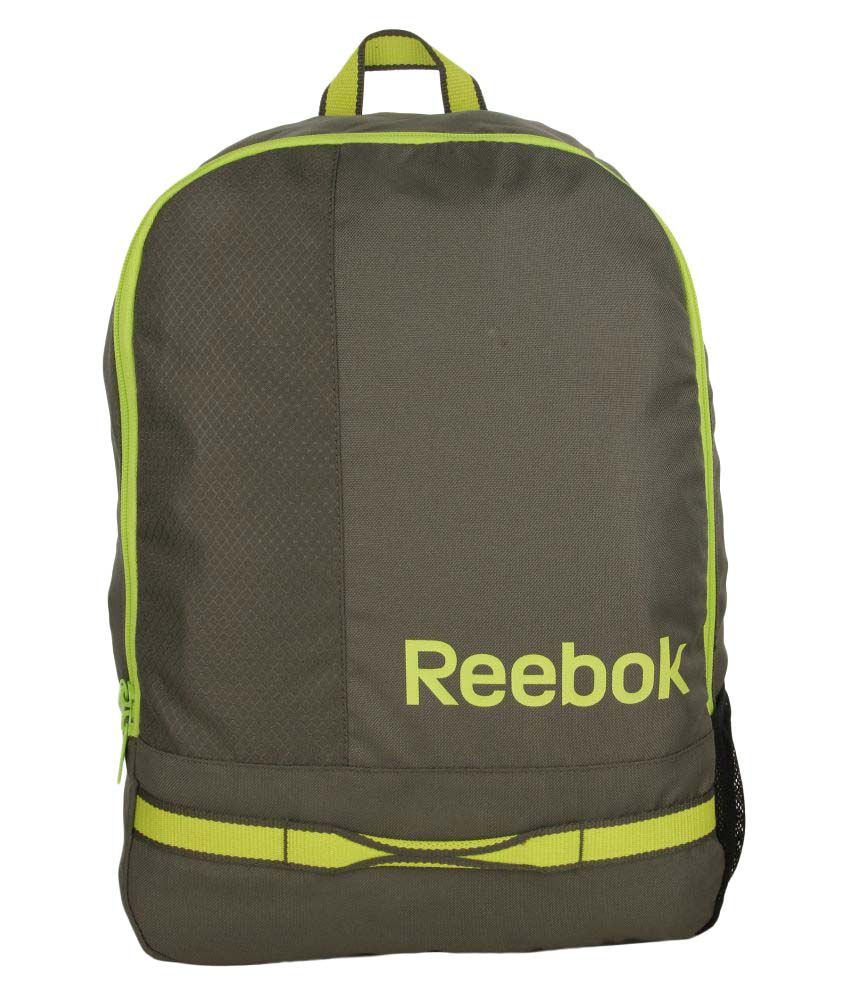 reebok bags green