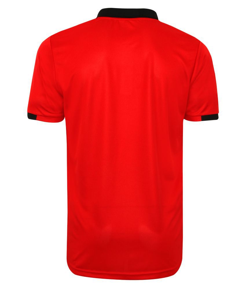 Nivia Red Polyester Polo T-Shirt-2351xs1 - Buy Nivia Red Polyester Polo ...