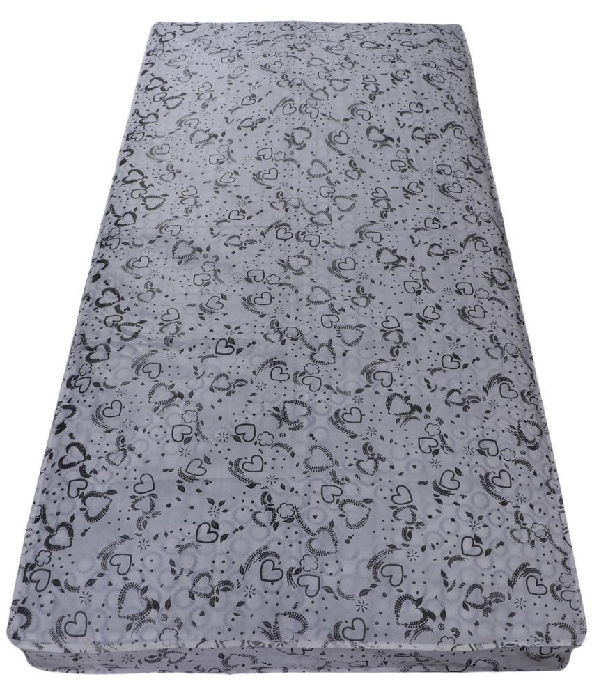 Greatech Grey Mattress Cover Buy Greatech Grey Mattress Cover Online