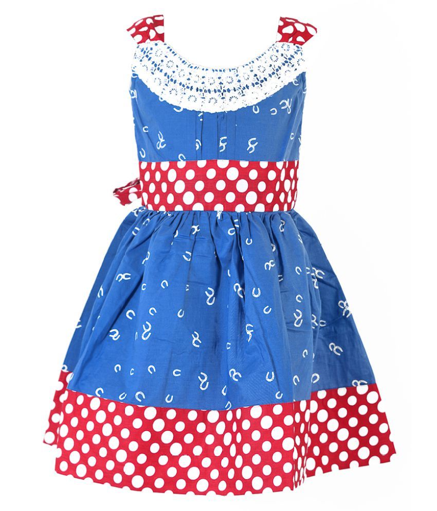 Marshmallow Kids Couture Blue Girls Frocks Buy Marshmallow Kids