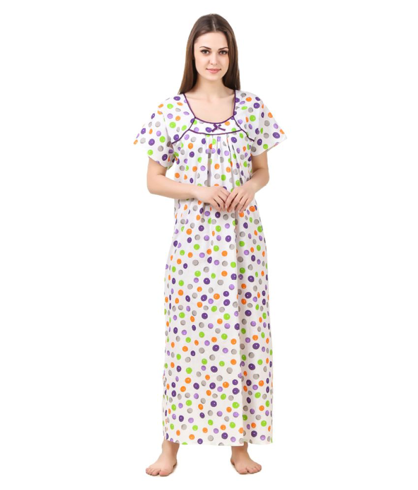 snapdeal nighty cotton