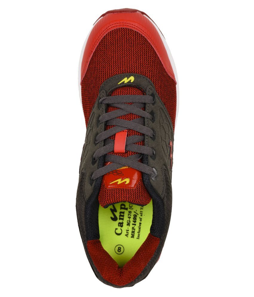Campus CRYSTAL Red Running Shoes Buy Campus CRYSTAL Red Running Shoes