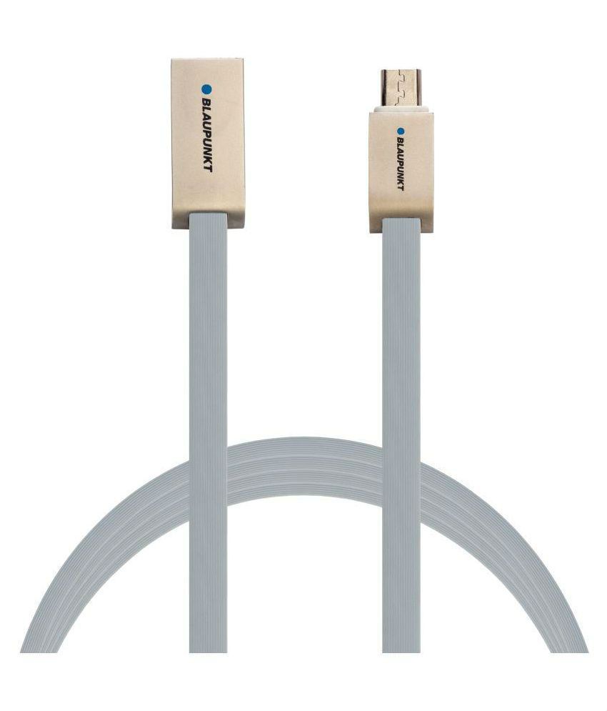     			Blaupunkt  Apple Certified Mfi  Nylon Braided Cable Gold