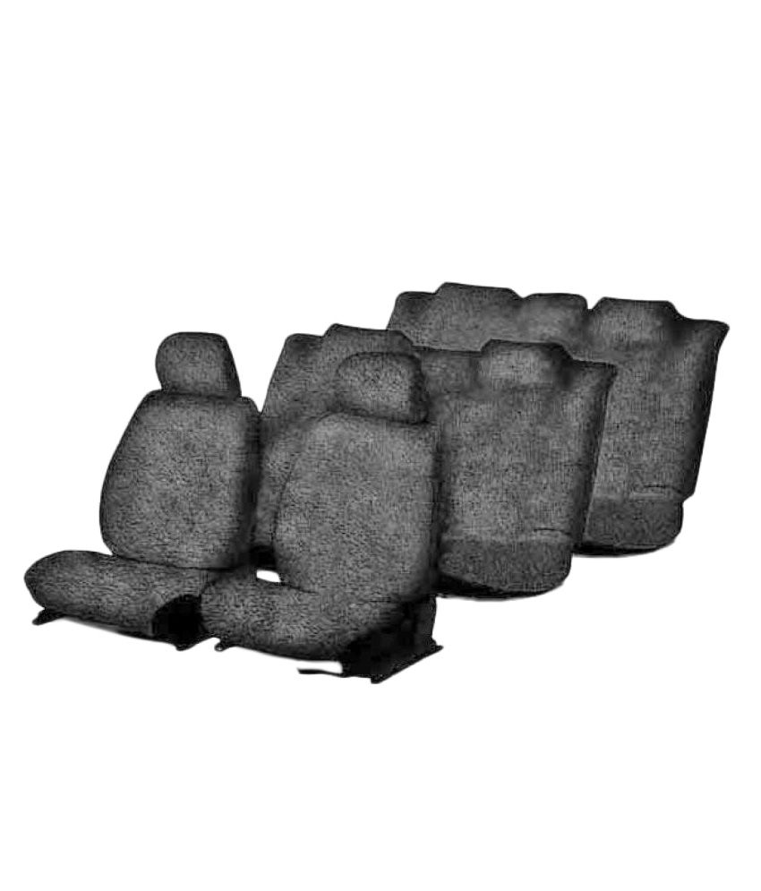True Vision Towel Car Seat Covers Black Buy True Vision Towel Car Seat