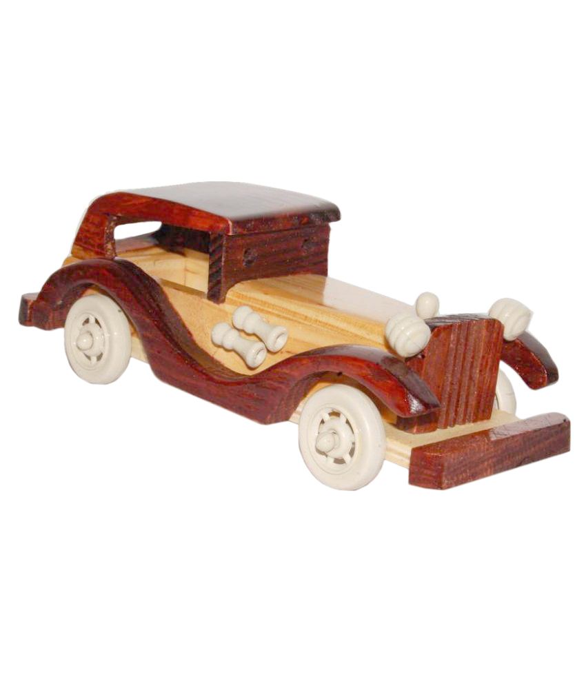 Xeekart Multicolour Antique Wooden Toy Car Buy Xeekart Multicolour Antique Wooden Toy Car Online At Low Price Snapdeal