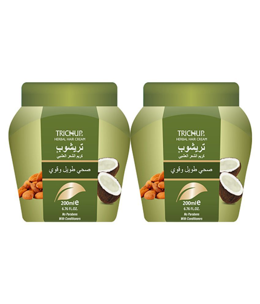 Trichup Healthy Long & Strong Herbal Hair Cream (200 ml x 2) Pack of 2: Buy  Trichup Healthy Long & Strong Herbal Hair Cream (200 ml x 2) Pack of 2 at  Best Prices in India - Snapdeal