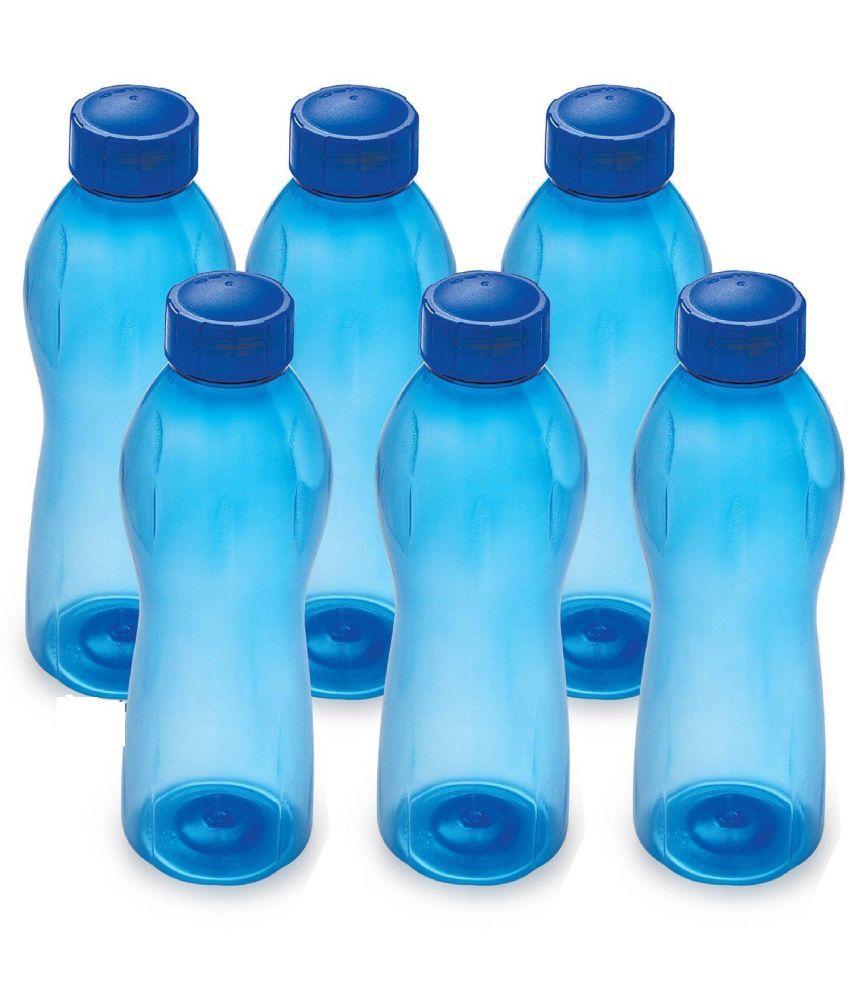     			Cello Blue 1000 ml Fridge Bottle Set of 6