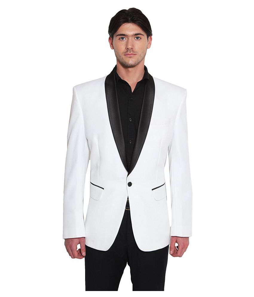 Favoroski White Solid Party Tuxedo - Buy Favoroski White Solid Party ...