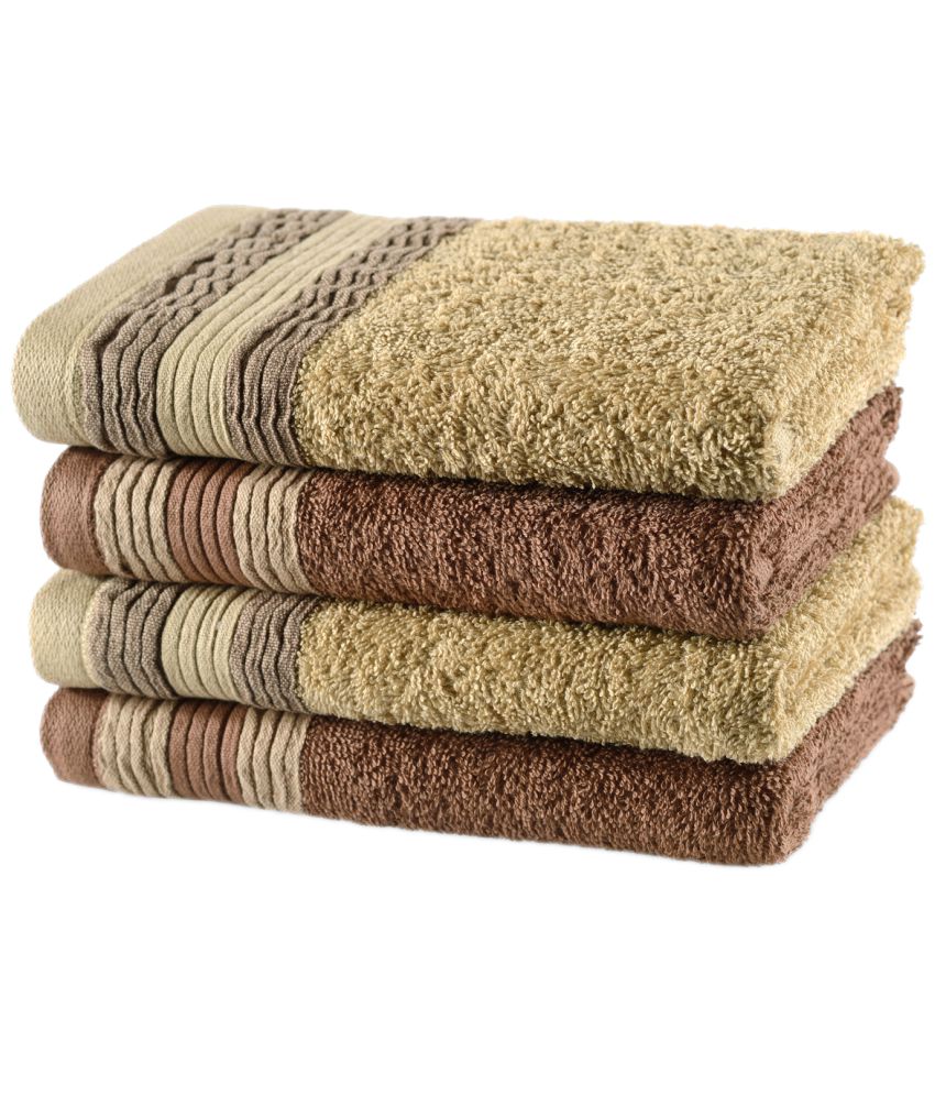     			Trident Buy 2 Get 2 Hand Towel Brown Terry 40x60