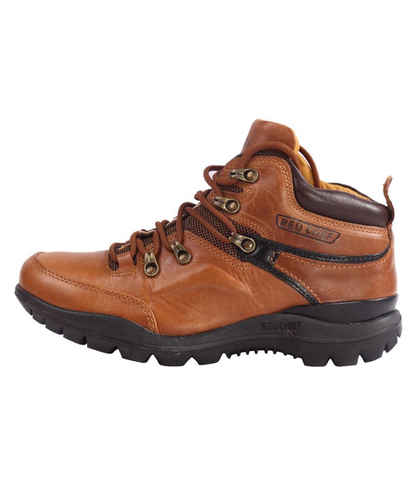 Red Chief 5070 Outdoor Tan Casual Shoes 