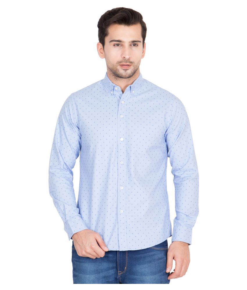 Red Tape Blue Casuals Regular Fit Shirt - Buy Red Tape Blue Casuals ...