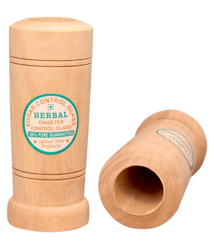 Vijaysar herbal tumbler Jamun Tree Wood Herbal Tumbler 100 Original