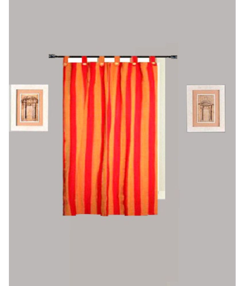 Tidy Single Window Loop Curtains Stripes Multi Color Buy Tidy Single Window Loop Curtains Stripes Multi Color Online At Low Price Snapdeal