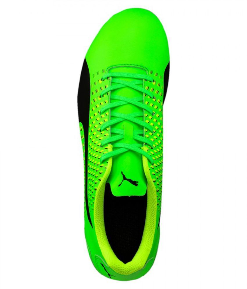 Puma Green Football Shoes - Buy Puma Green Football Shoes Online at ...