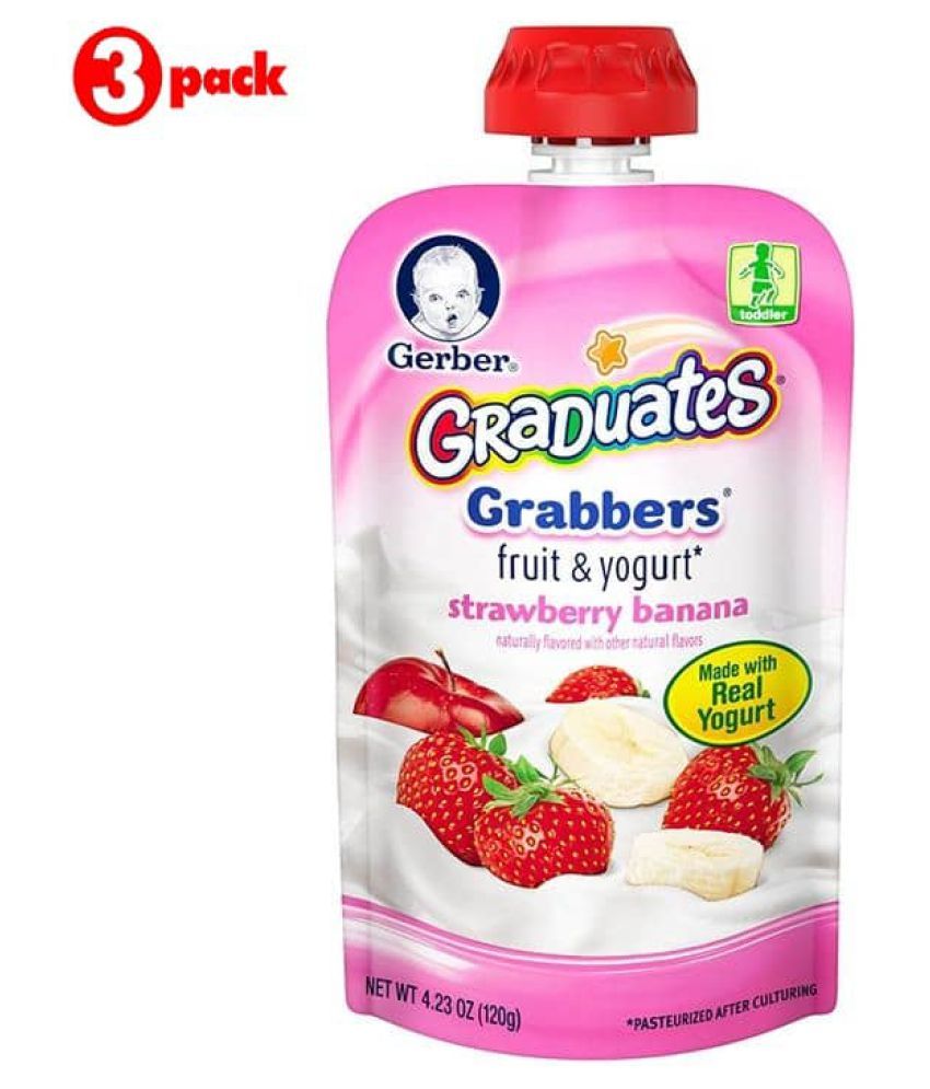 gerber strawberry banana yogurt