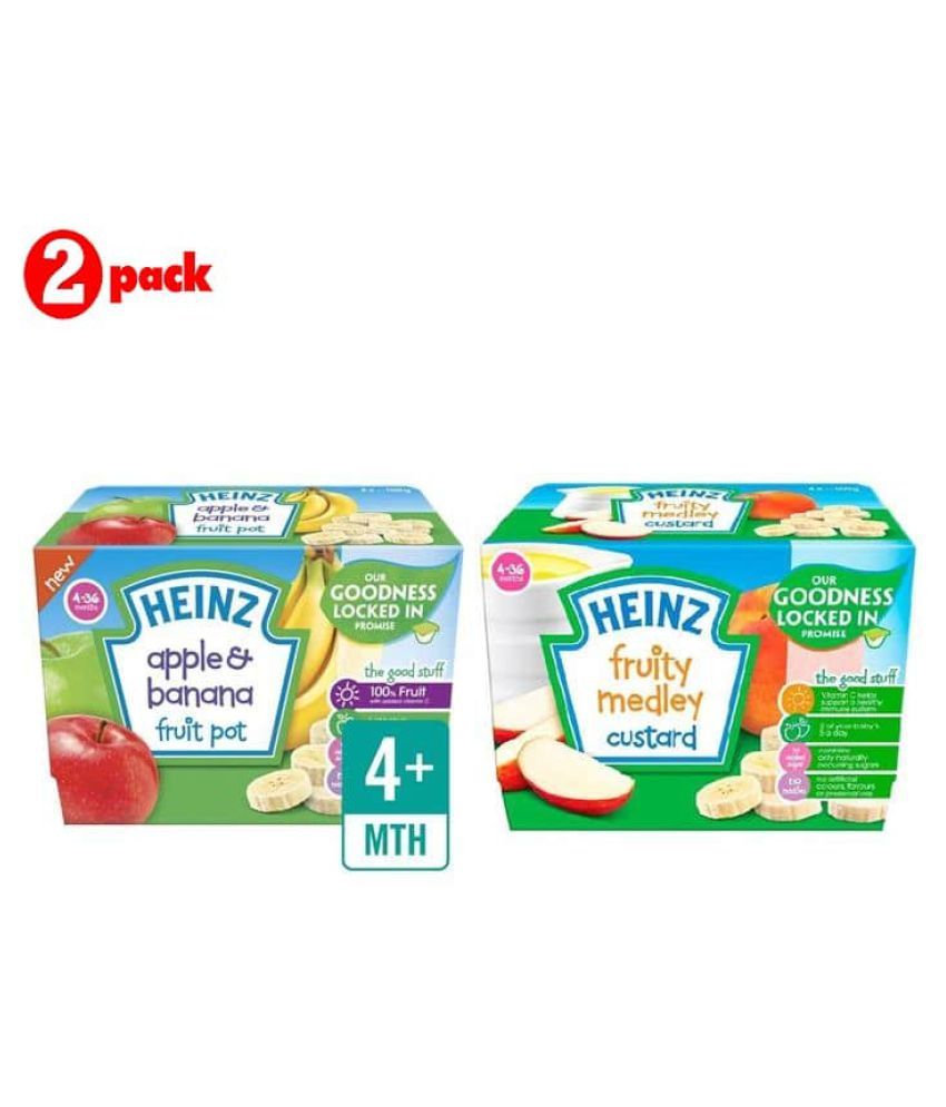 heinz fruity banana custard
