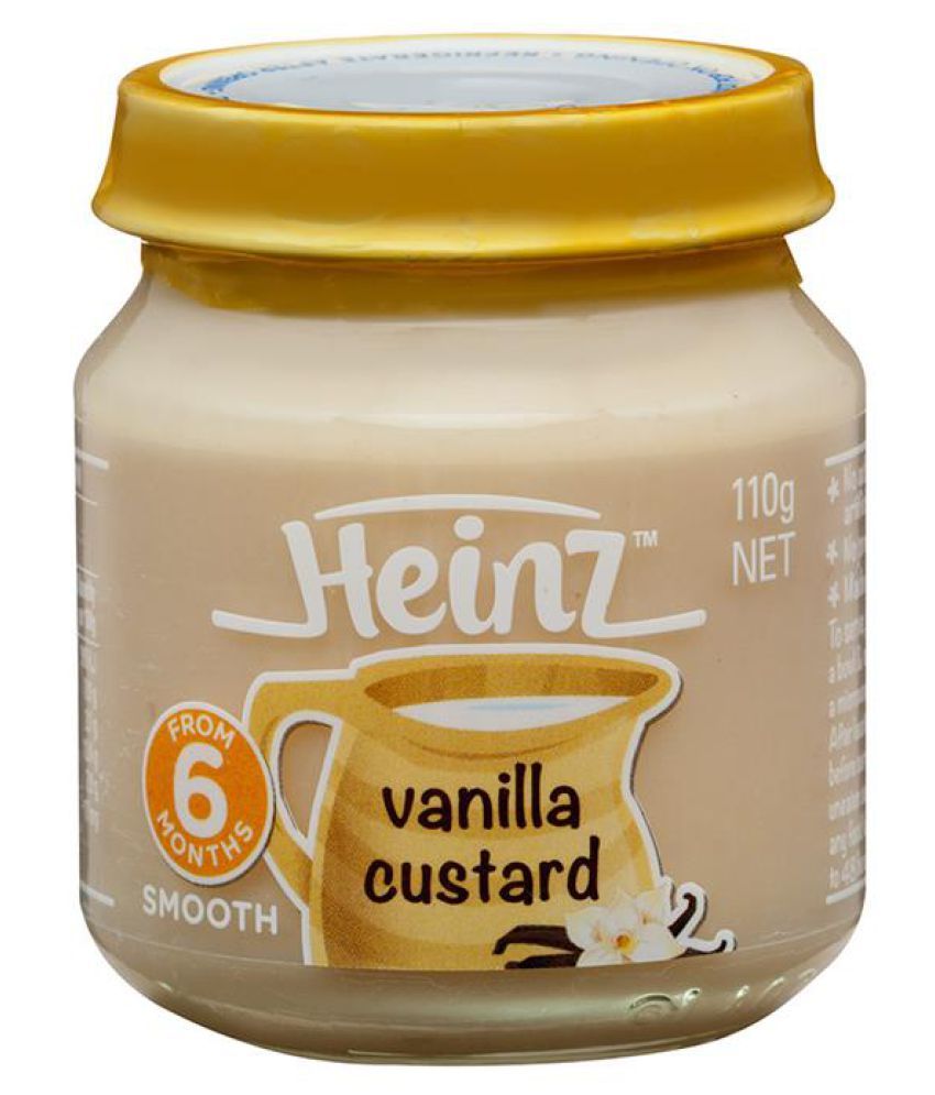 heinz vanilla custard baby food