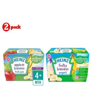 heinz baby fruit pots