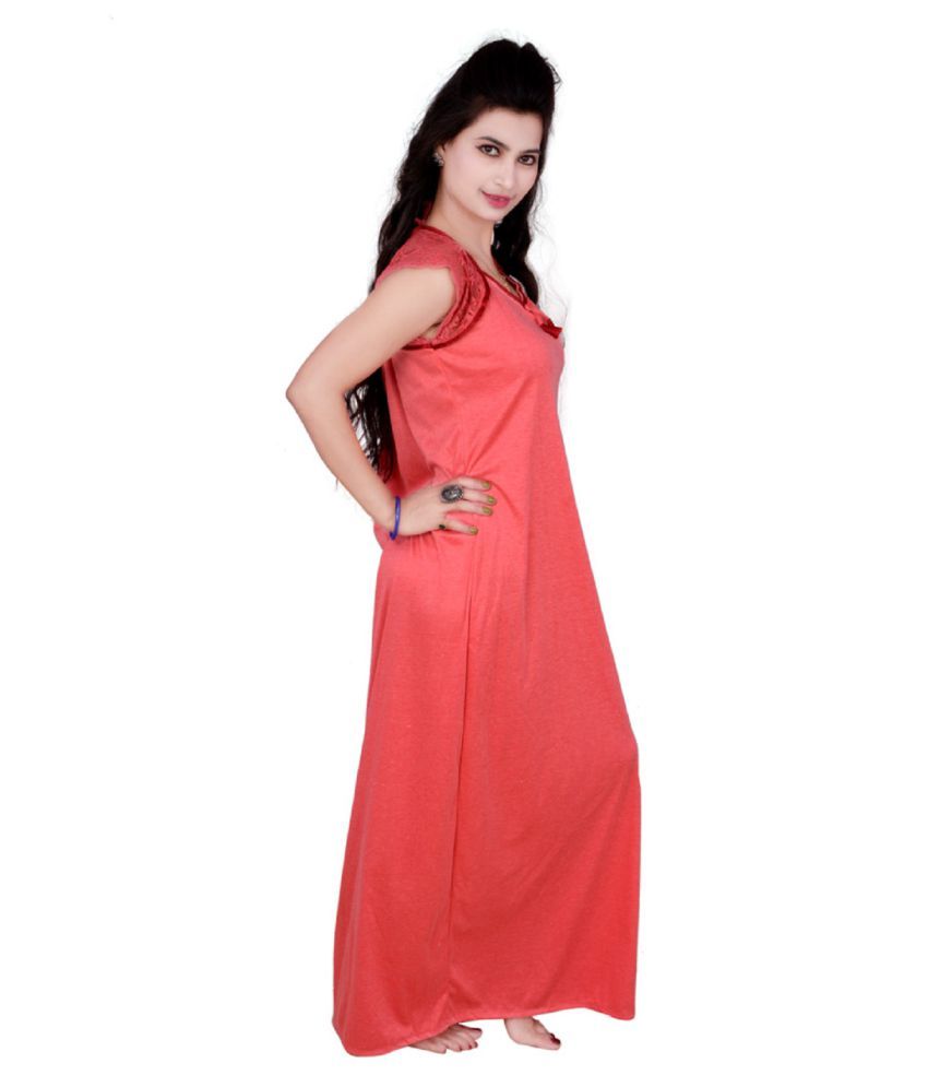 Buy Kismat Fashion Cotton Nighty & Night Gowns Online at Best Prices in ...