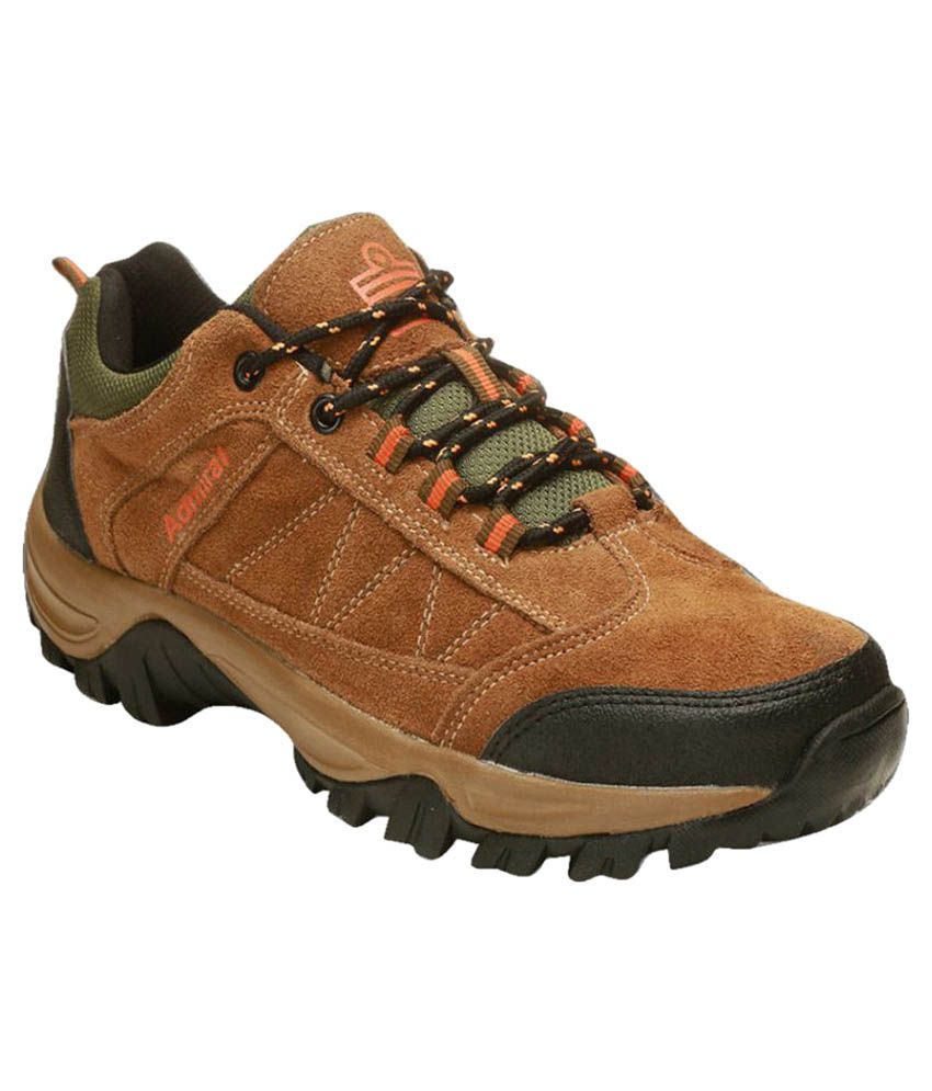 Admiral Sturdy Brown Hiking Shoes - Buy Admiral Sturdy Brown Hiking ...