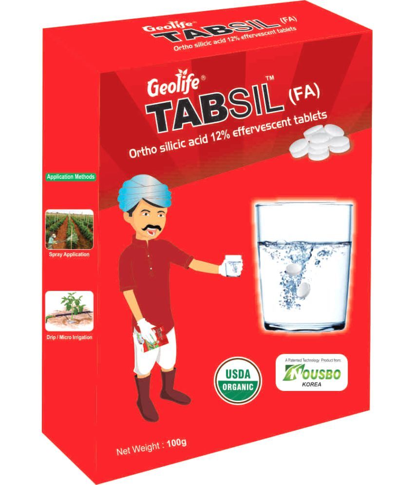 Geolife Tabsil Fa Silicate Effervescent Tablet Fertilizer 50 Gms 100 Gms Buy Geolife Tabsil Fa Silicate Effervescent Tablet Fertilizer 50 Gms 100 Gms Online At Low Price Snapdeal