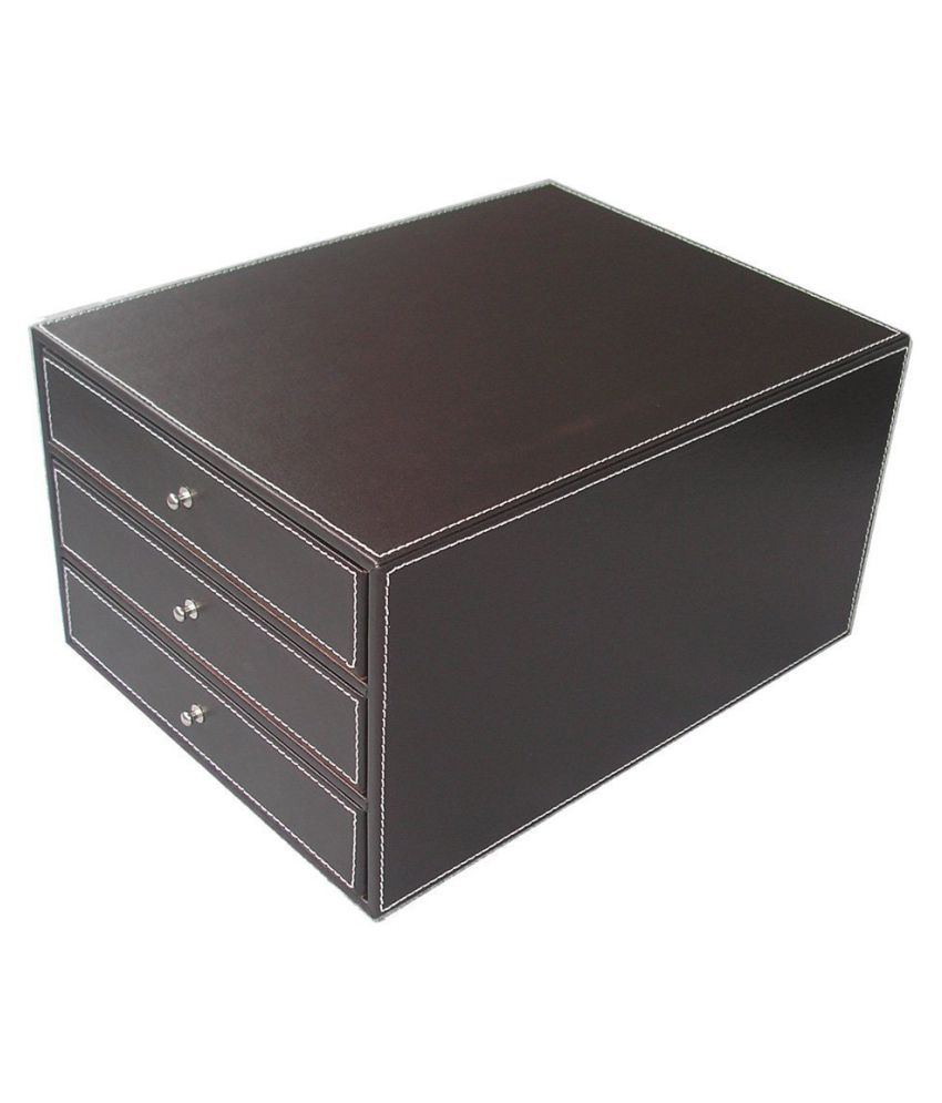Artikle Leather Co 8 Pieces Office Desk Organizer Set Artikle Leather Co 8 Pieces Office Desk Organizer Set Including 3 Tier File Tray