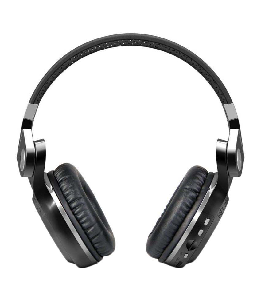     			Bluedio T2 Plus Bluetooth Headset - Black