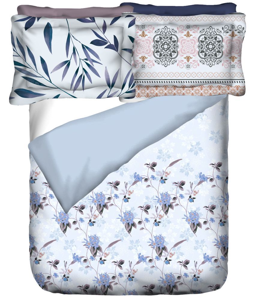 Florida Dress Your Home King Cotton Gray Floral Bed Sheet Buy Florida