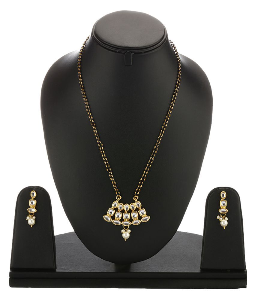 mangalsutra earring set