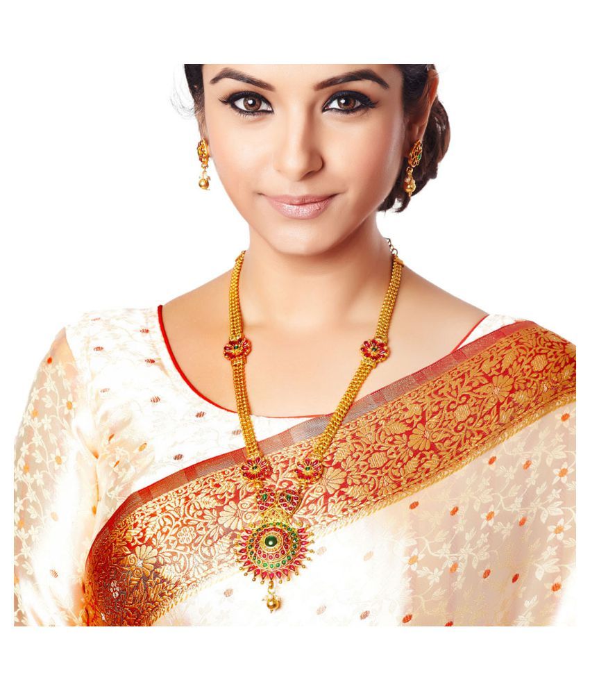 Apara Multicolour Alloy Necklace Set Combo (Set of 3) Buy Apara