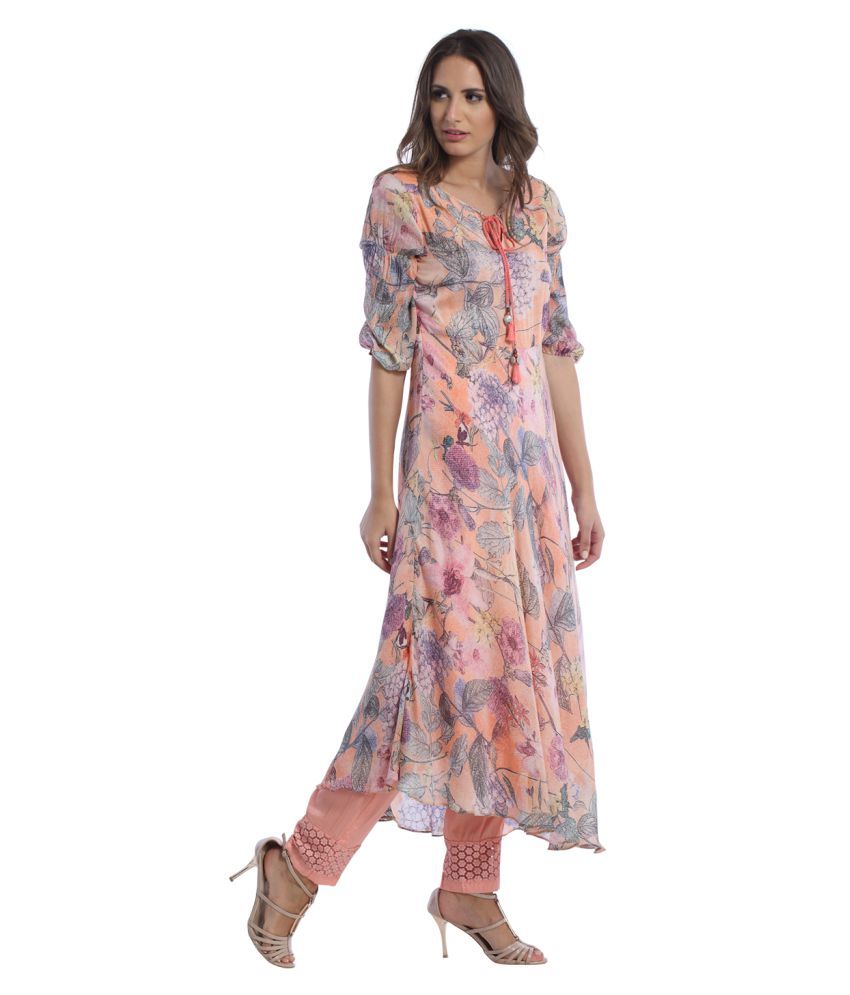 chiffon kurtis online